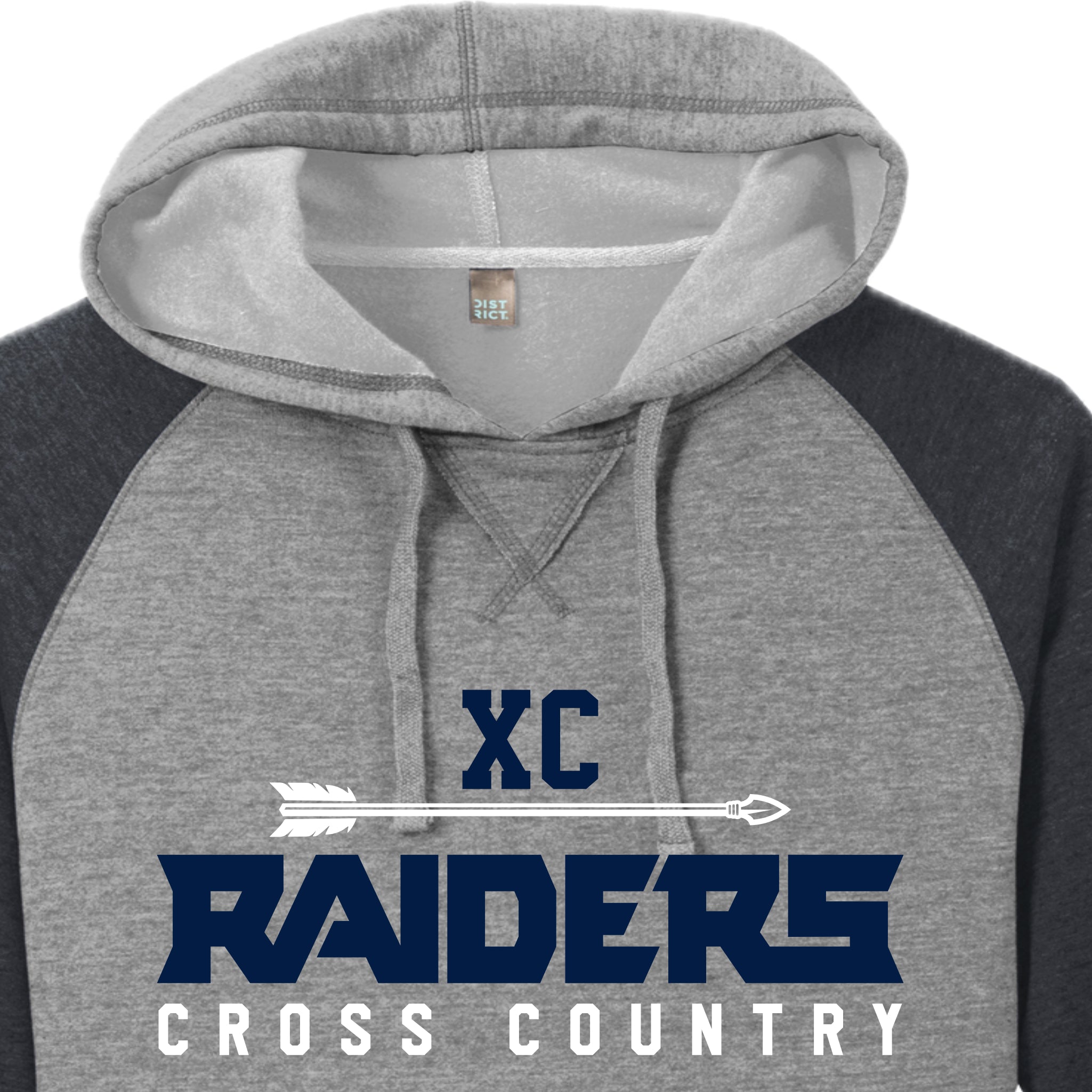 ECCSH001-07 Grey/Charcoal Hoody