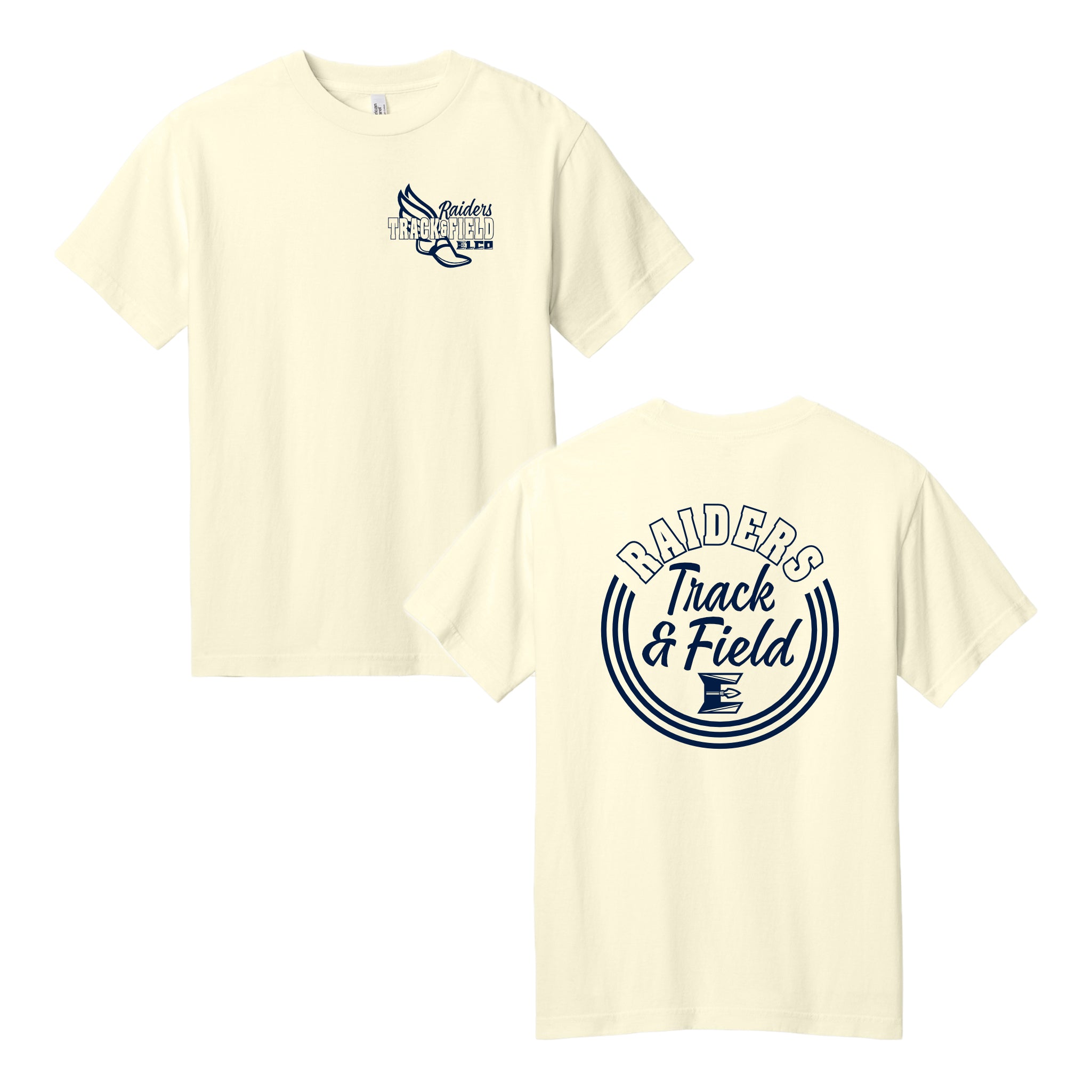 ETFSH03 02 Faded Cream Soft Short Sleeve Tee