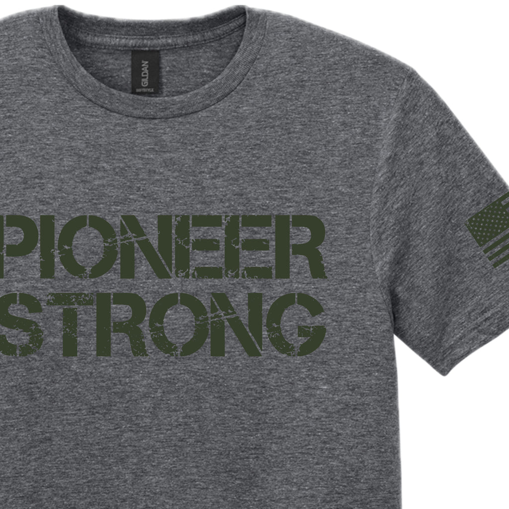 PS001-02 Graphite Heather Short Sleeve Tee