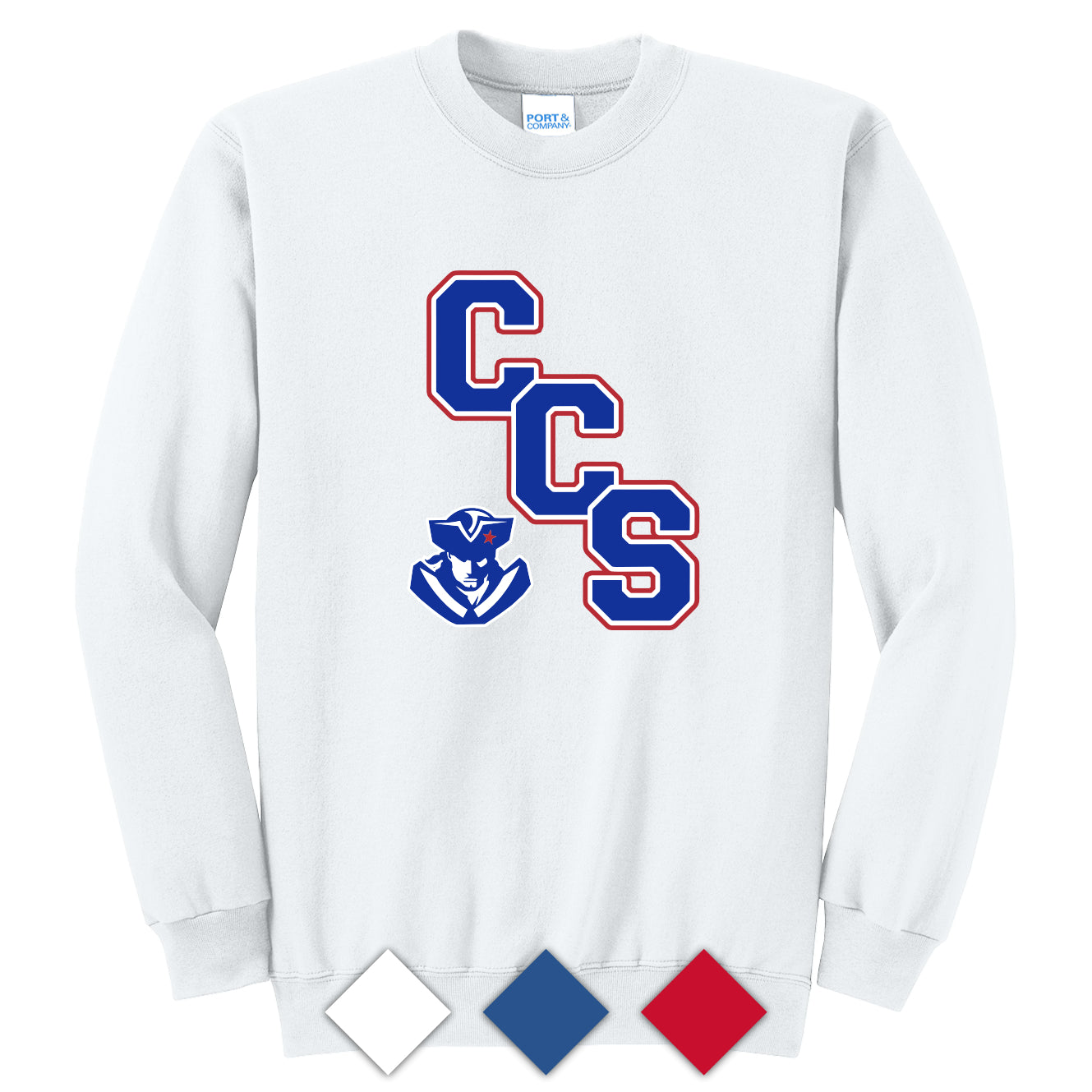 CCS037 CCS Logo Crew Sweatshirt