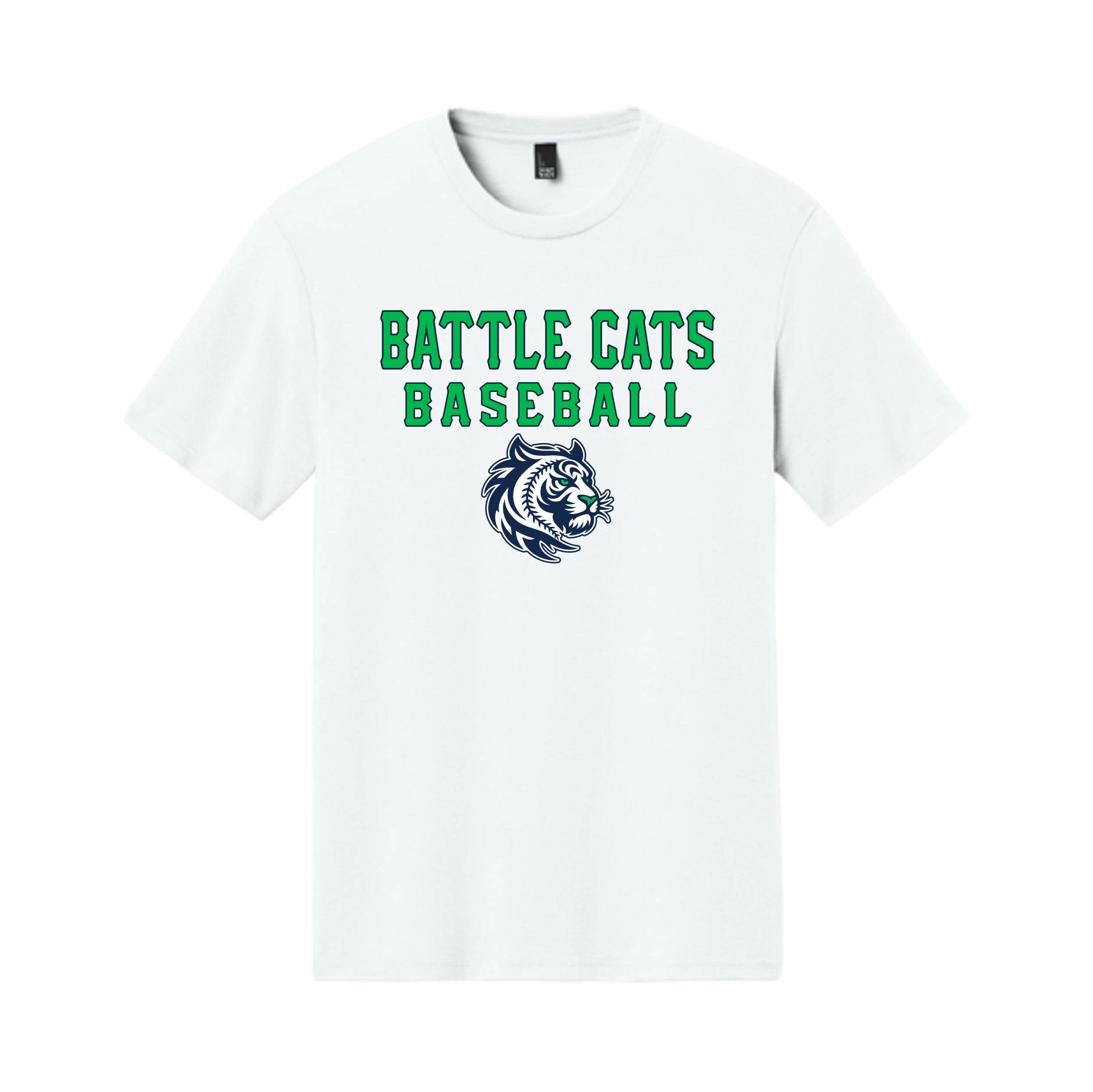 BTBSH03 - 06 White Battle Cats Short Sleeve Tee