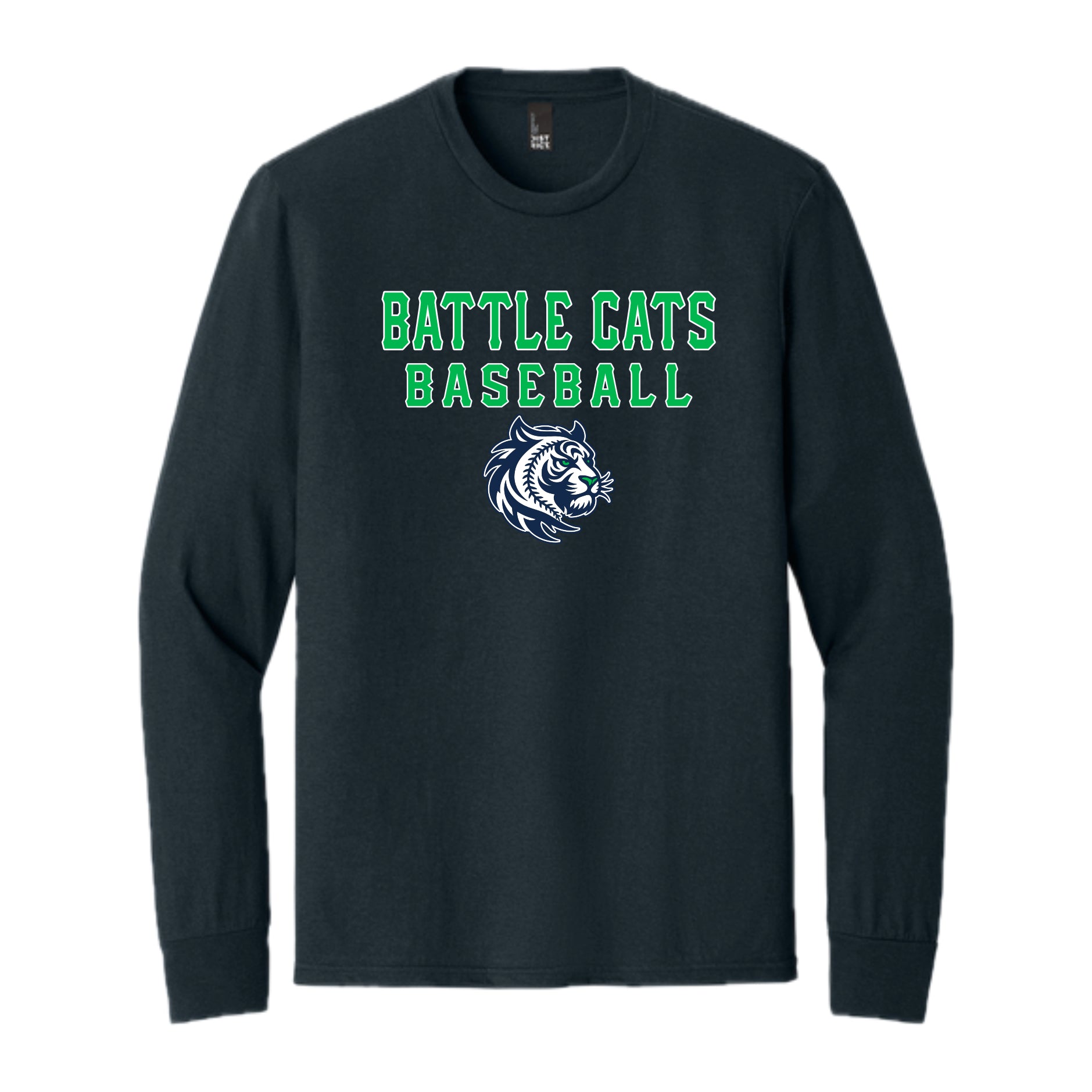 BTBSH03 - 14 Navy Battle Cats Long Sleeve Tee