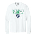 BTBSH03 - 15 White Battle Cats Long Sleeve Tee