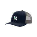 BTBSH02 - 16 Navy/Charcoal Trucker Cap