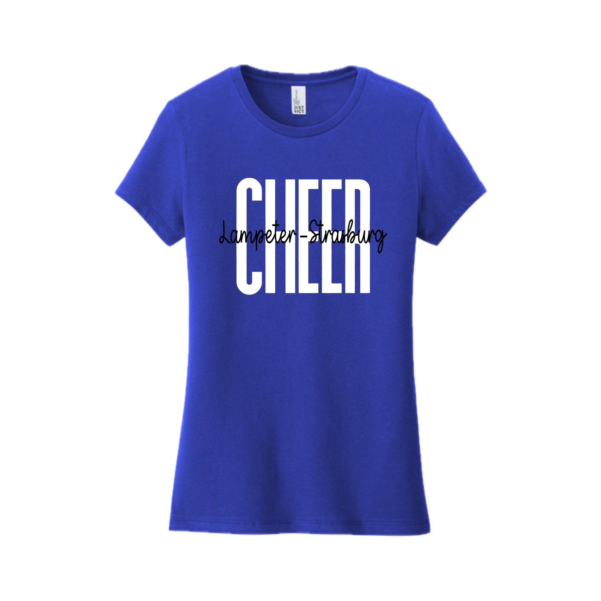 LSCH02-06 Women's Deep Royal Short Sleeve Soft Tee