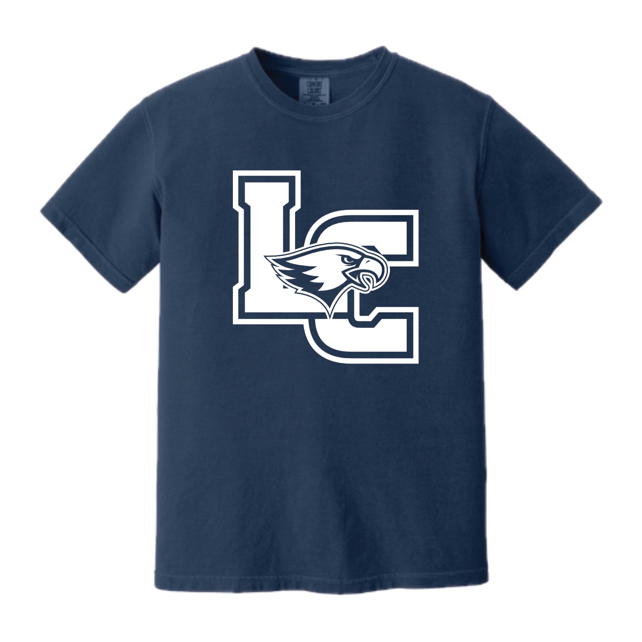 LCS010 - Navy or Ivory Comfort Colors Short Sleeve Tee