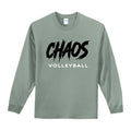 CCVOLSH01 - 30 Stonewashed Green Long Sleeve T-Shirt