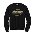 CCACSH01 -05 Black Champion Crewneck Sweatshirt