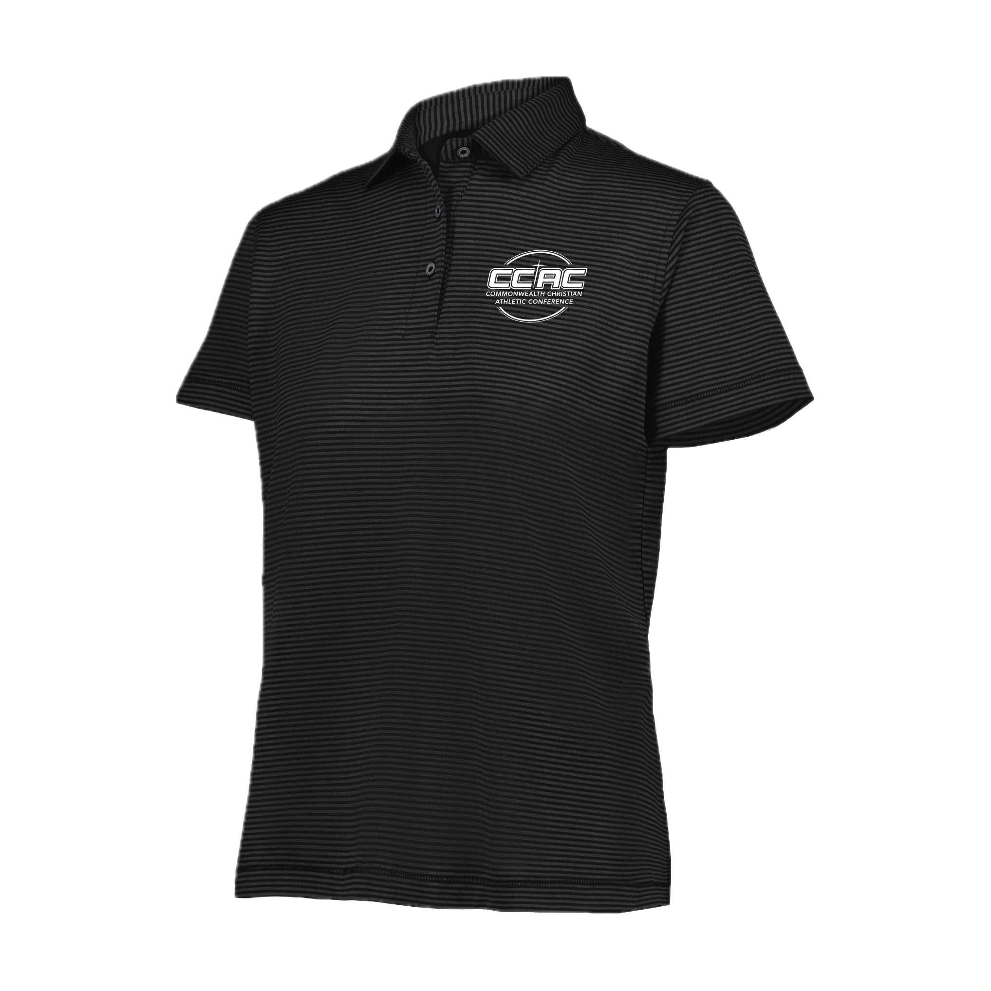 CCACSH01 -06 Black Heather Ladies Holloway Polo
