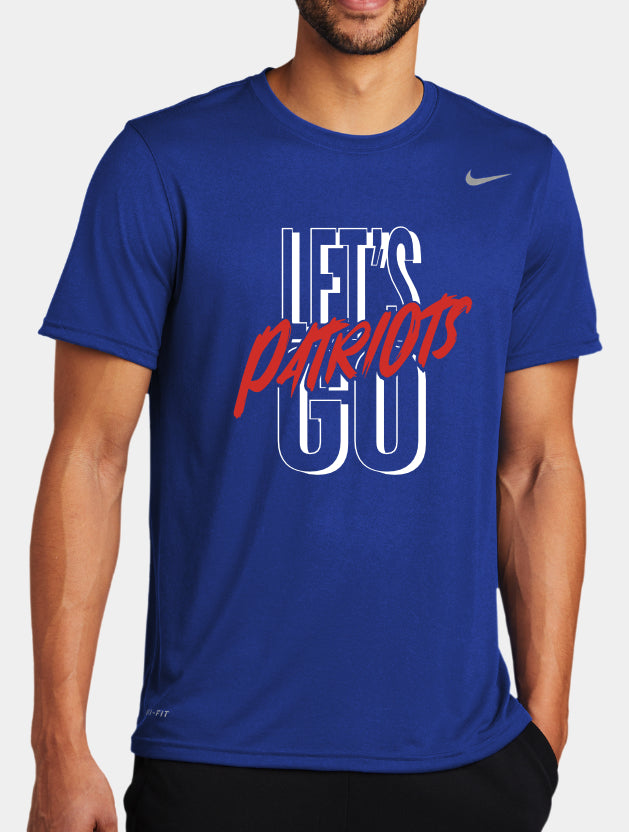 CCS012 Nike Patriots Let's Go Tee