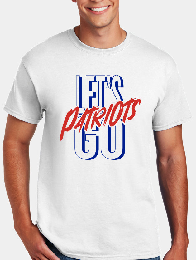 CCS03 Patriots Let's Go Tee