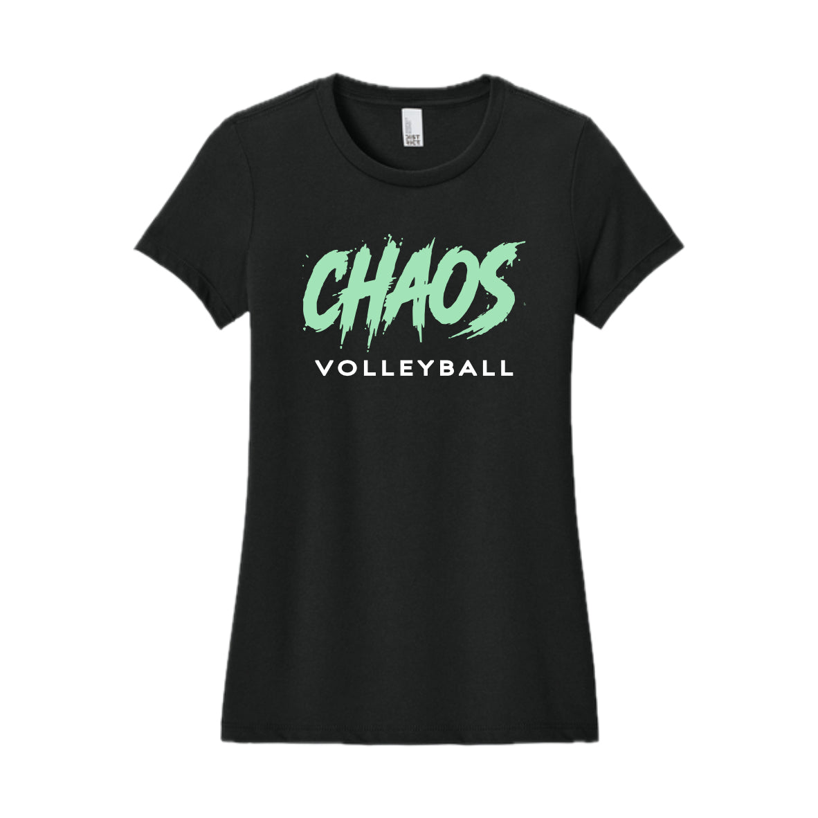 CCVOLSH01 - 02 Ladies Black Soft T-Shirt
