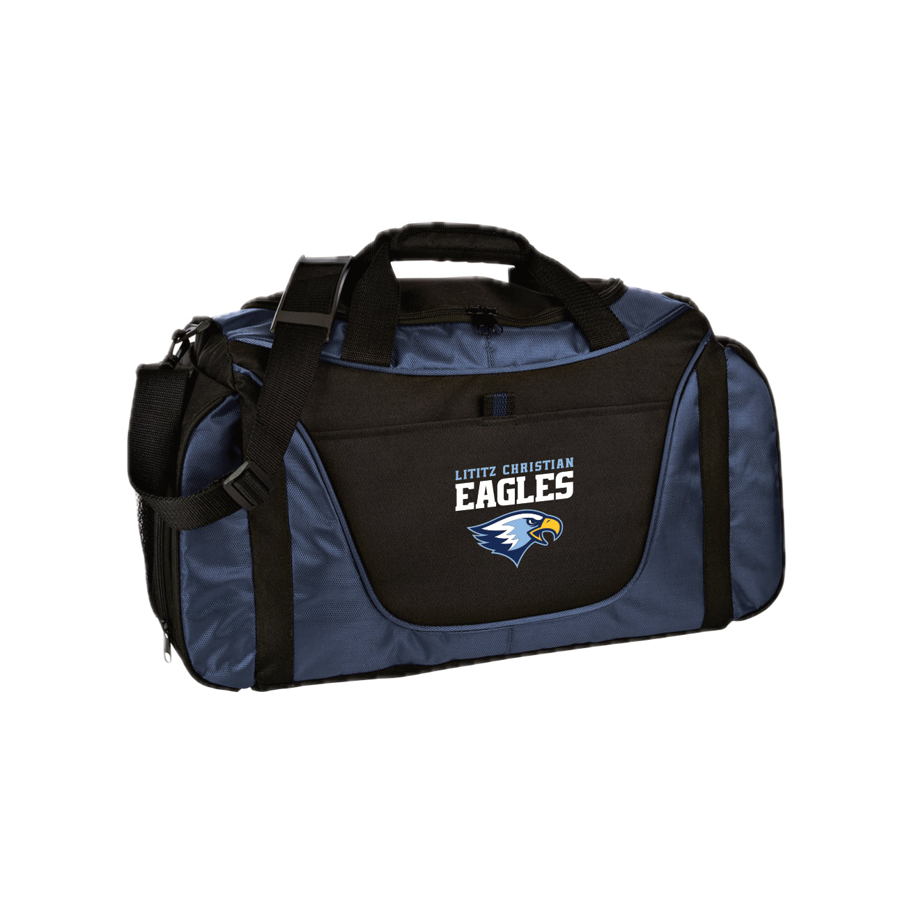 LCS116 - Navy/Black Duffel Bag