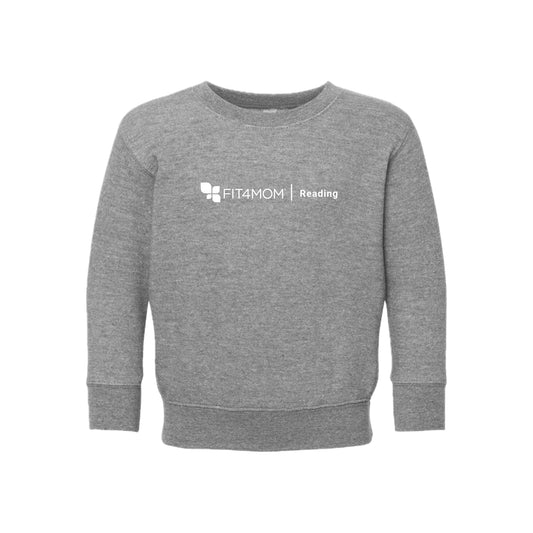 F4MSH2 - 05 Heather Grey Toddler Crew Sweatshirt