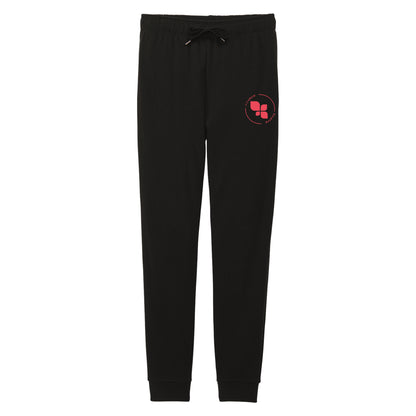 F4MSH2 - 07 Black Ladies Tri Fleece Jogger