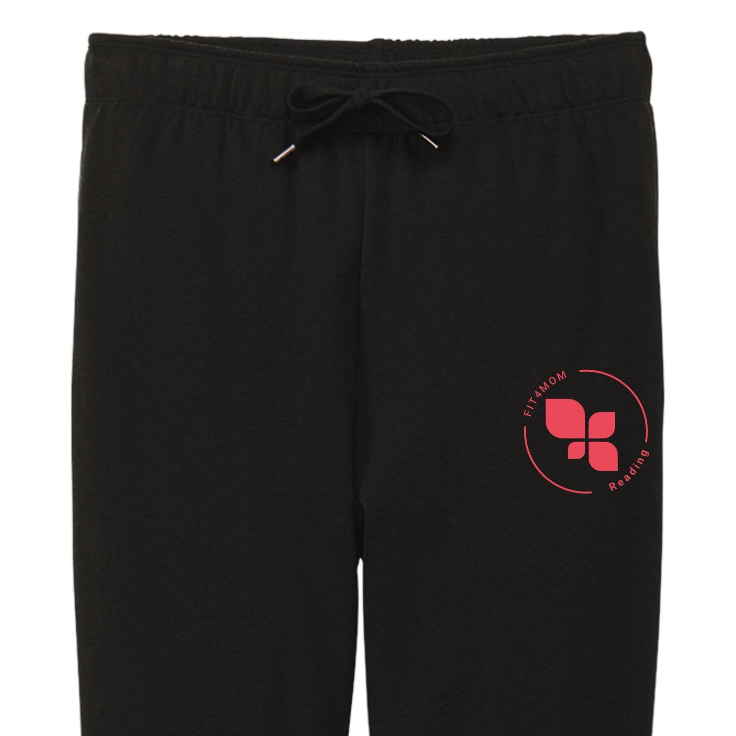 F4MSH2 - 07 Black Ladies Tri Fleece Jogger