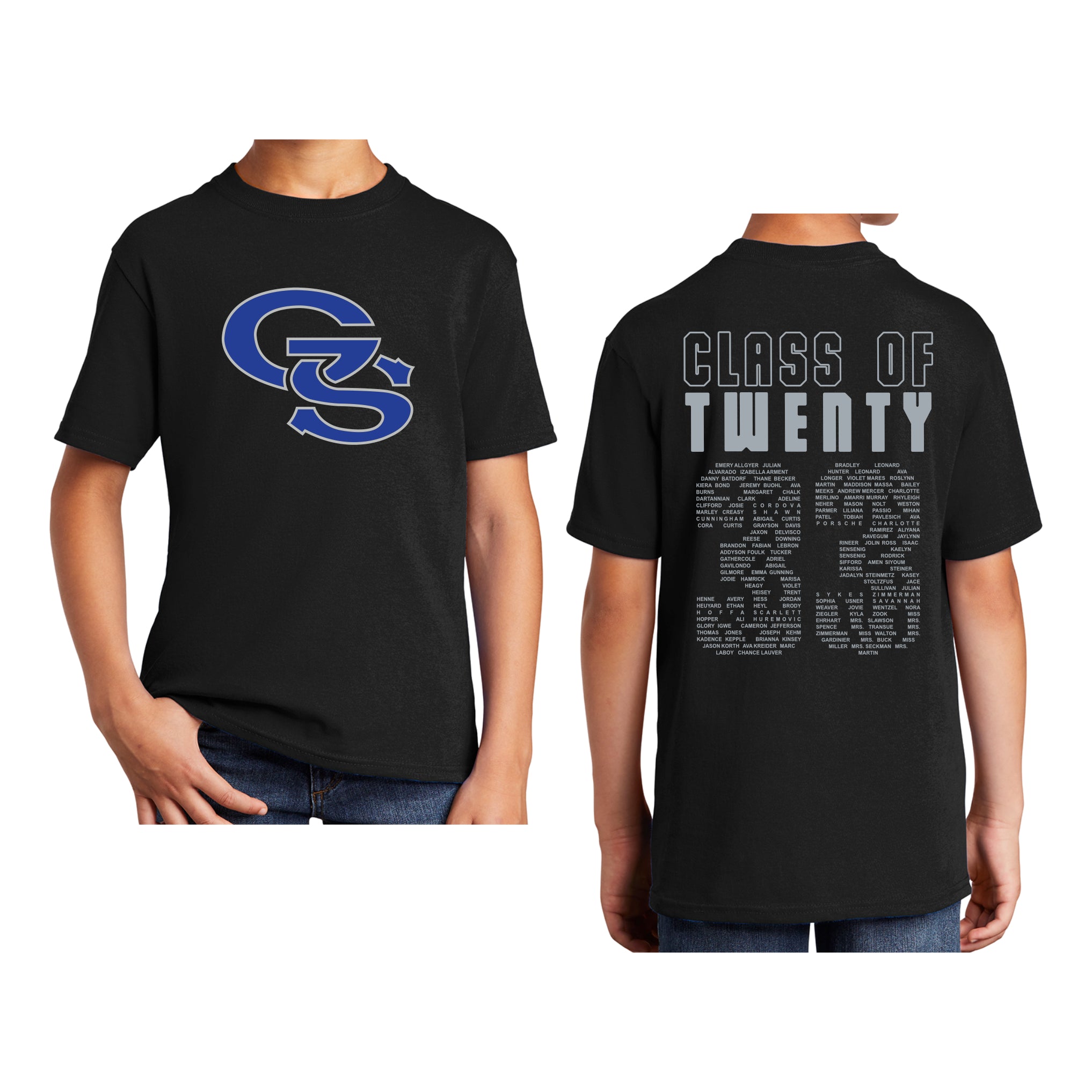GS2033 Class of 2033 Black Short Sleeve Tee