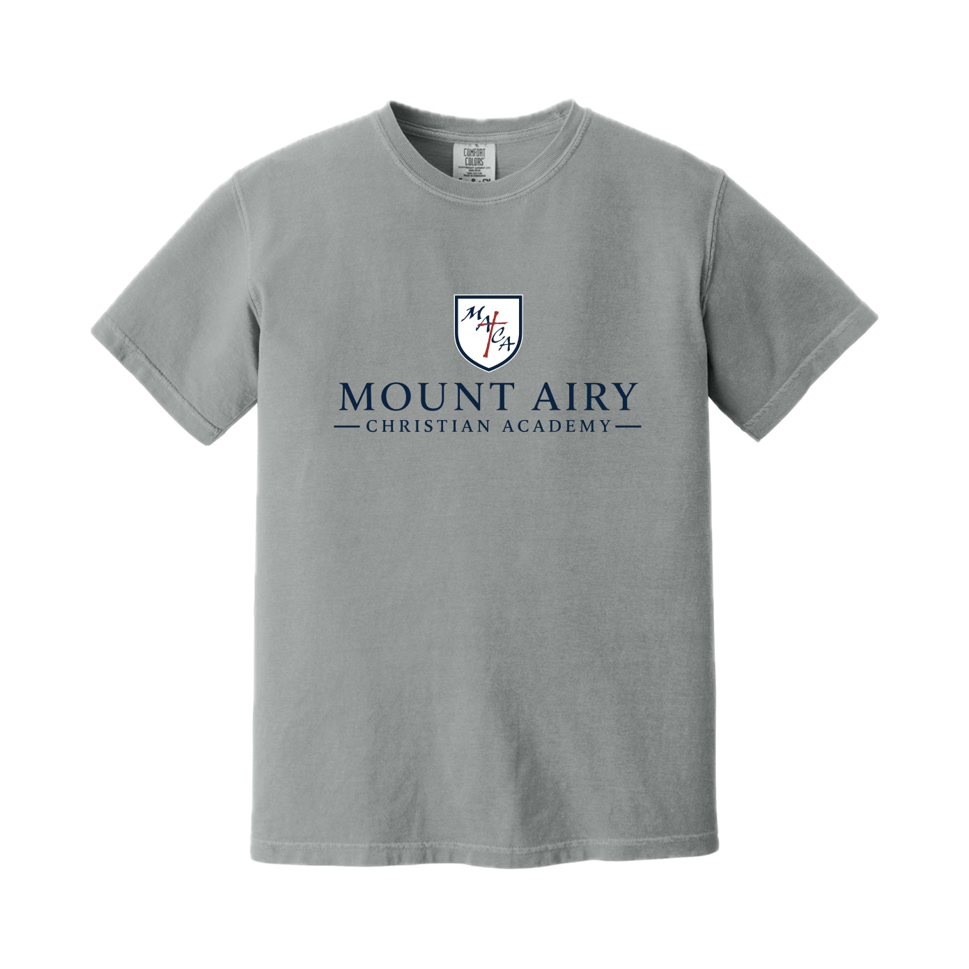 MACA100 - Comfort Colors Granite Grey Tee