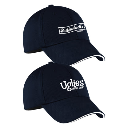 DBACH010 Nike Stretch Navy/White Fitted Cap