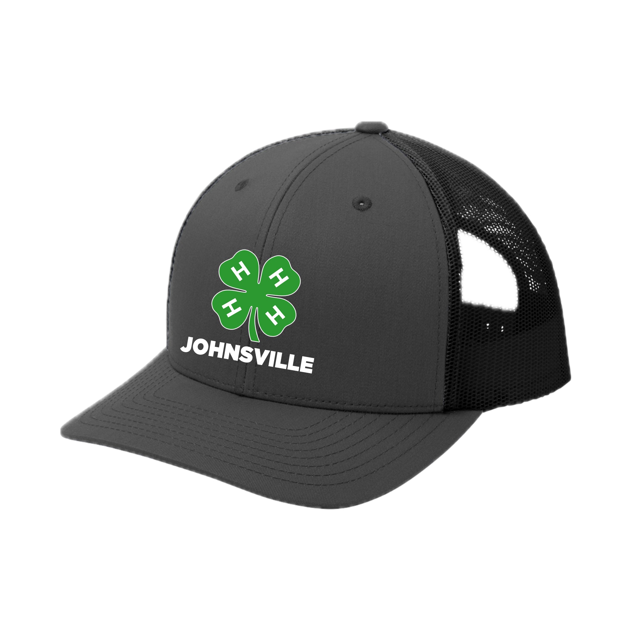 J4HC-12  Logo Trucker Adjustable Hat
