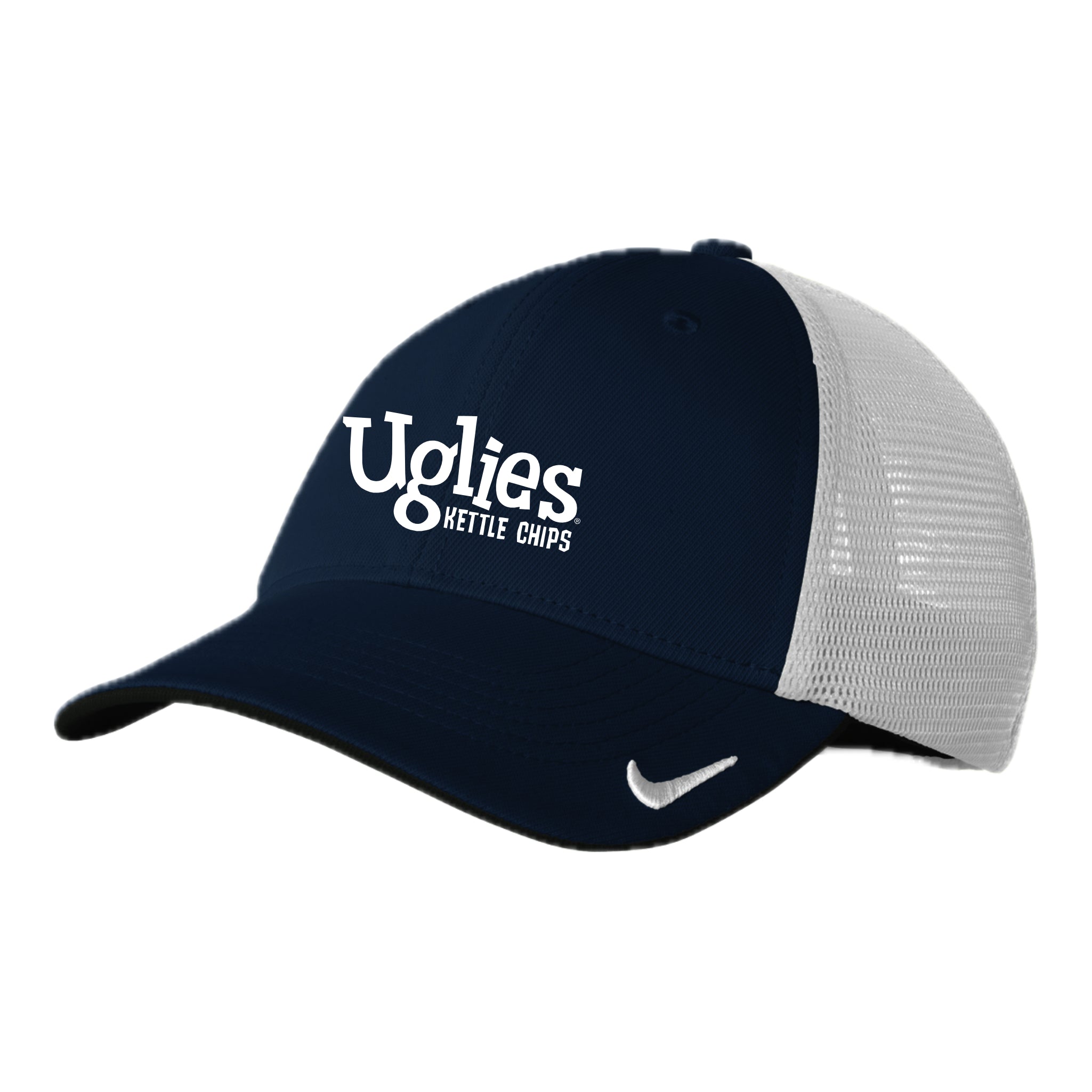 DBACH011 Nike Stretch Navy/White Fitted Cap