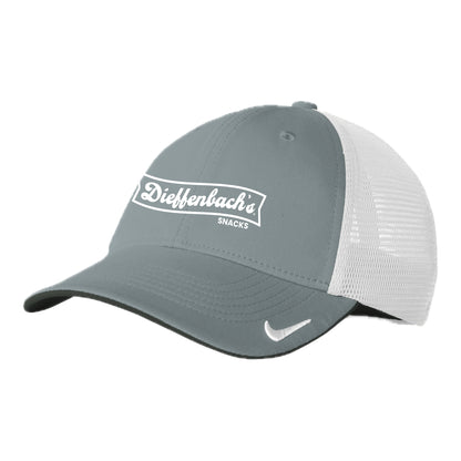 DBACH012 Nike Stretch Cool Grey/White Fitted Cap