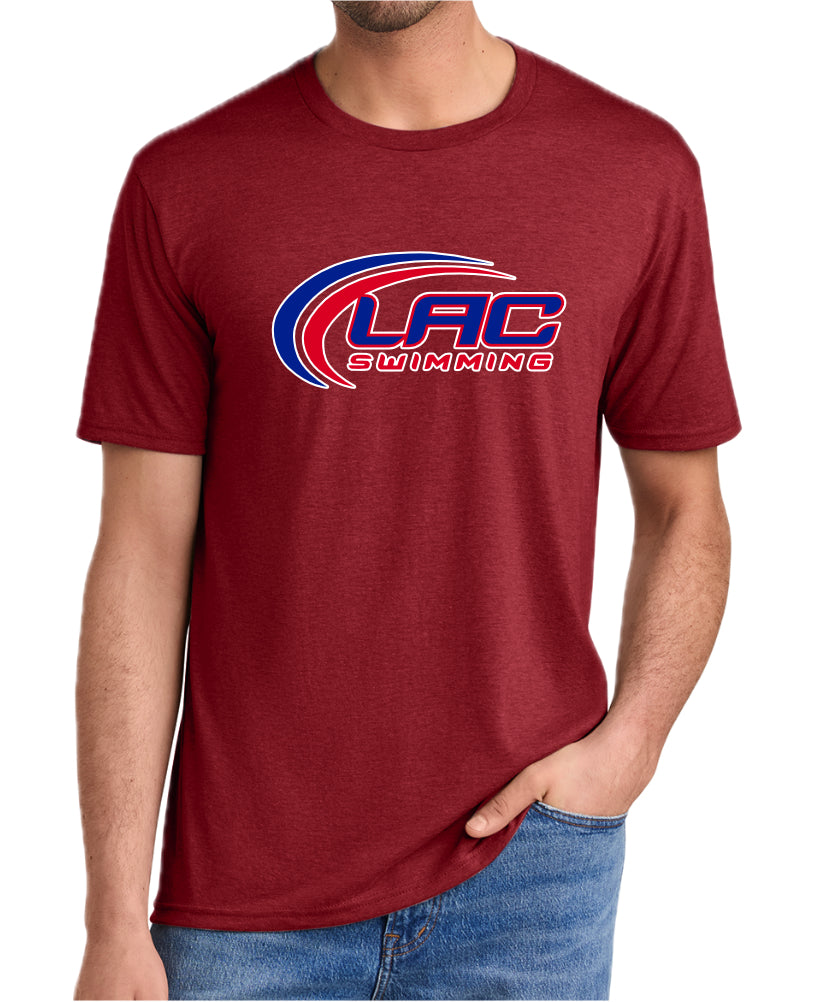 LACSH006-03 Red Frost Triblend Tee