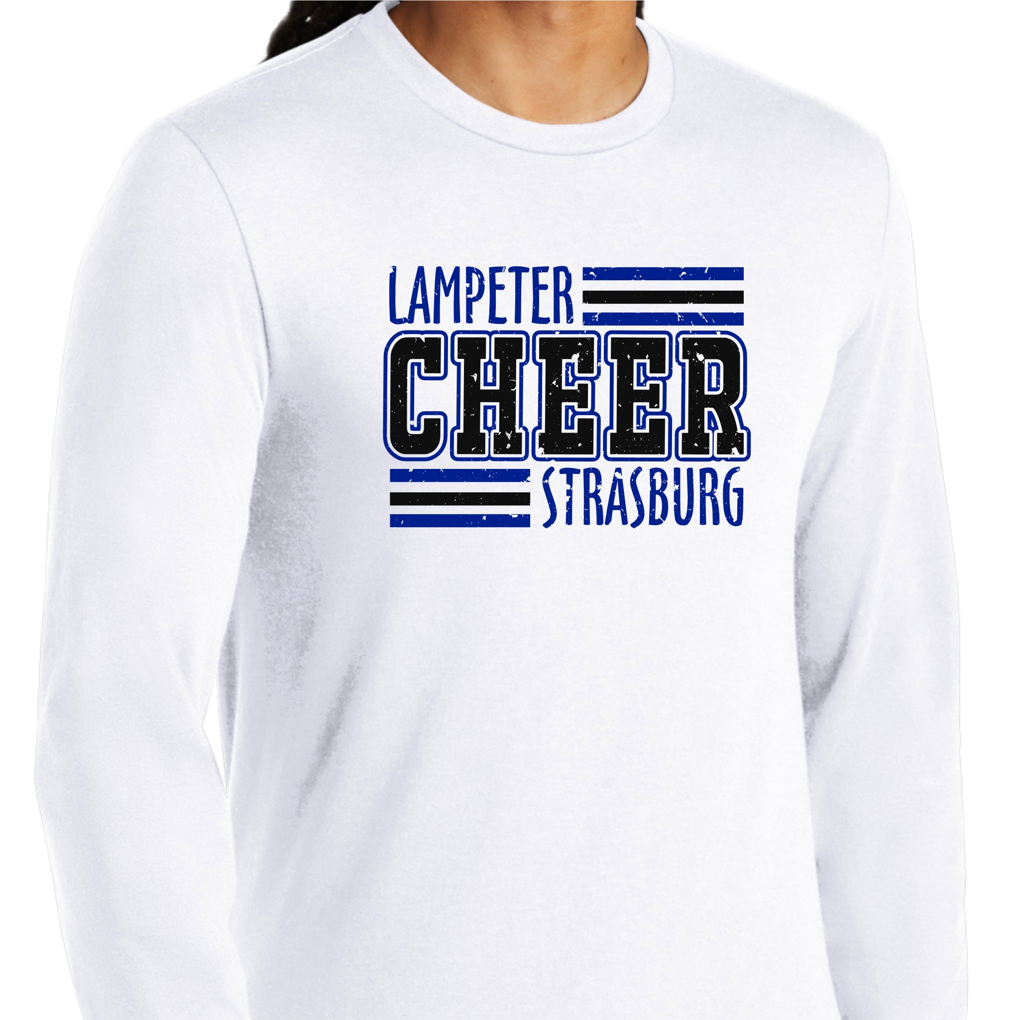 LSCH-09-2 White Long Sleeve Soft Tee