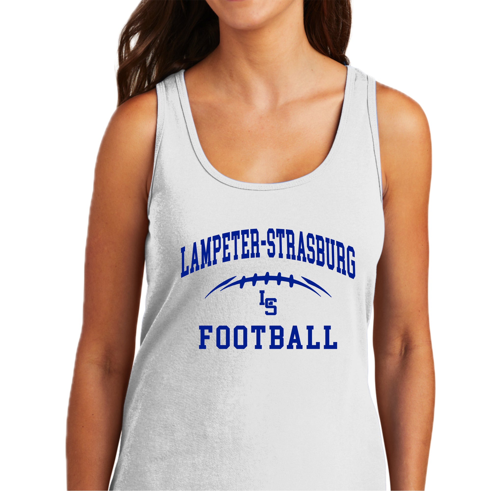 LSYF-26 Women's White Tank