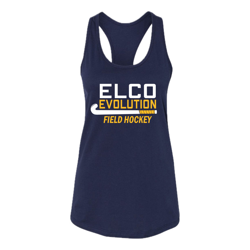 ELEV-06 Women's Navy Racerback Tank