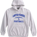 LSYF-36 White Fleece Hooded Sweatshirt