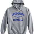 LSYF-35 Grey Fleece Hooded Sweatshirt