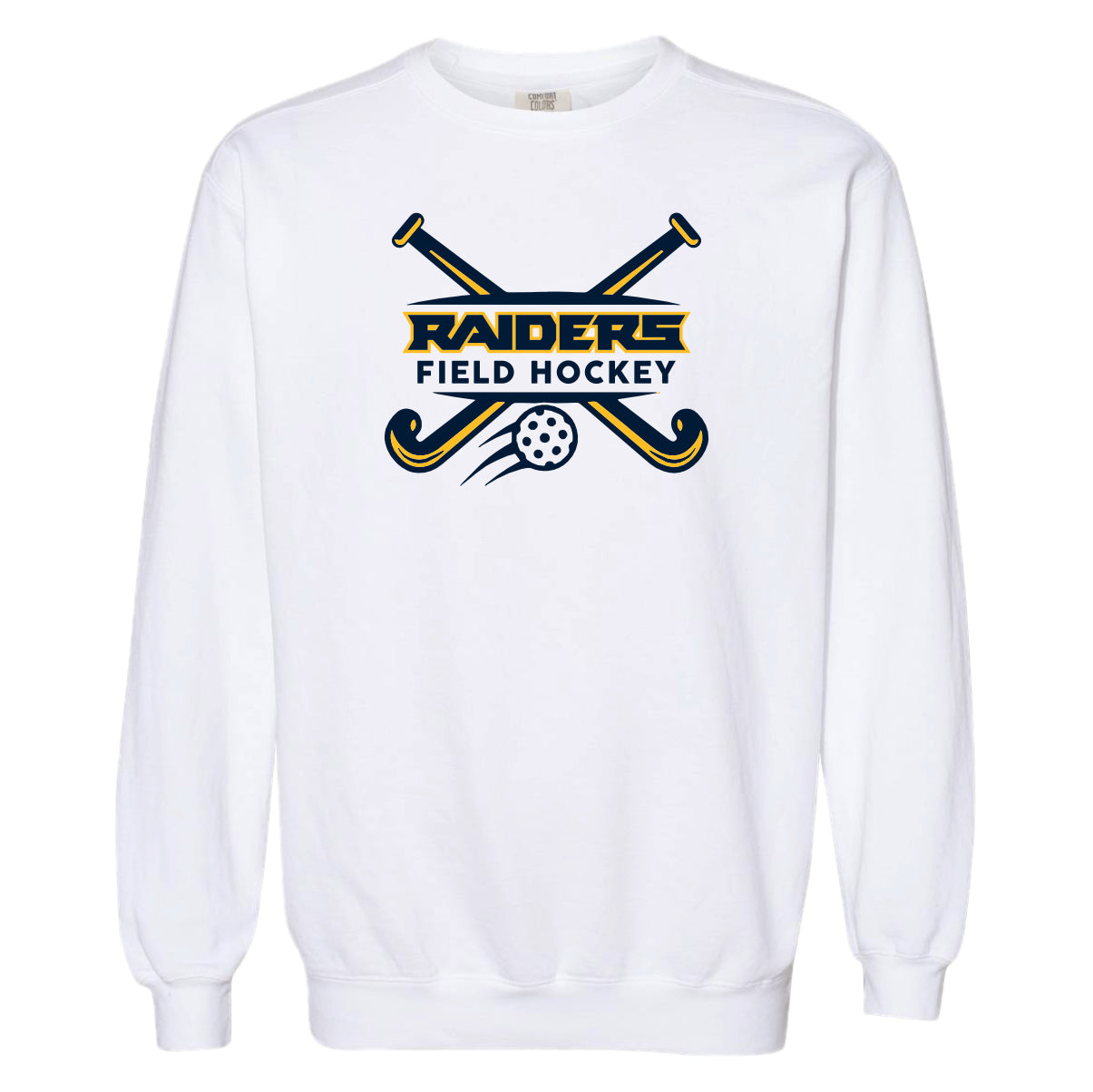 EFH03-15 Comfort Colors White Crewneck Sweatshirt