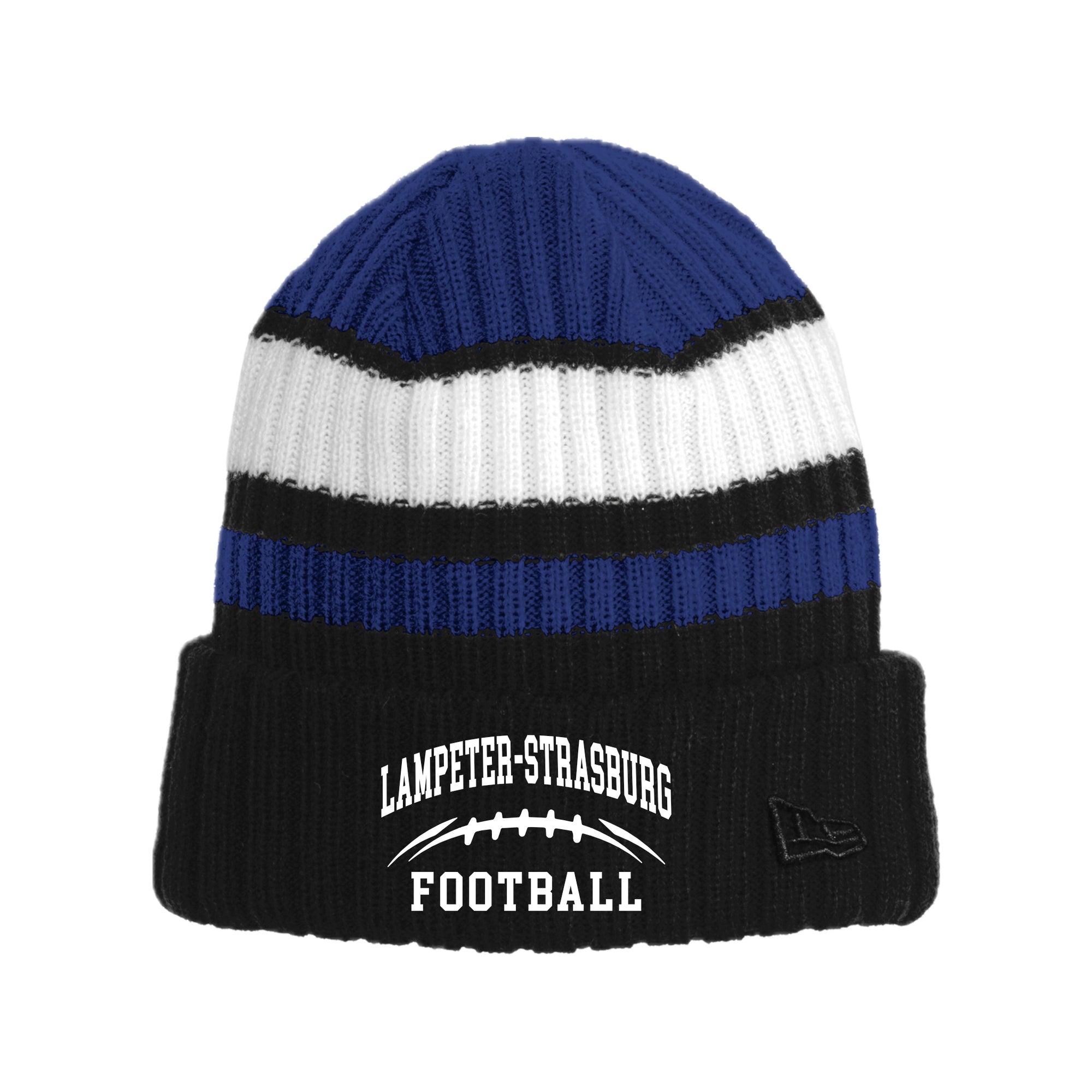 LSYF-52 New Era Royal/Black Beanie