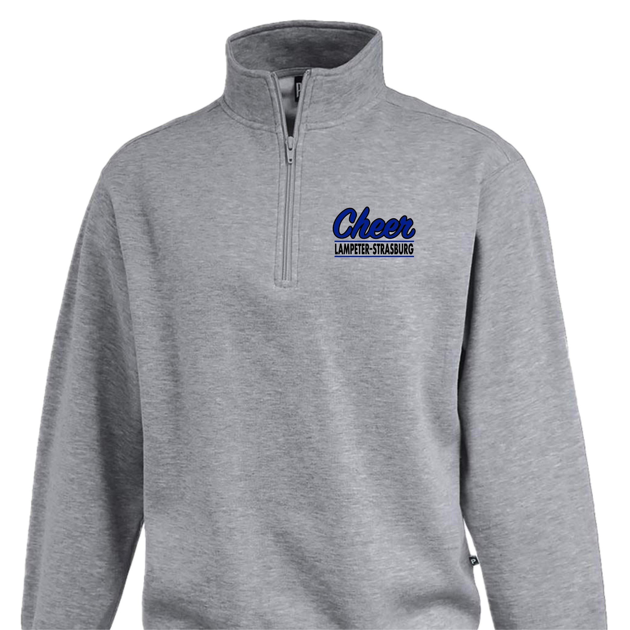 LSCH-22 Grey Fleece 1/4 Zip
