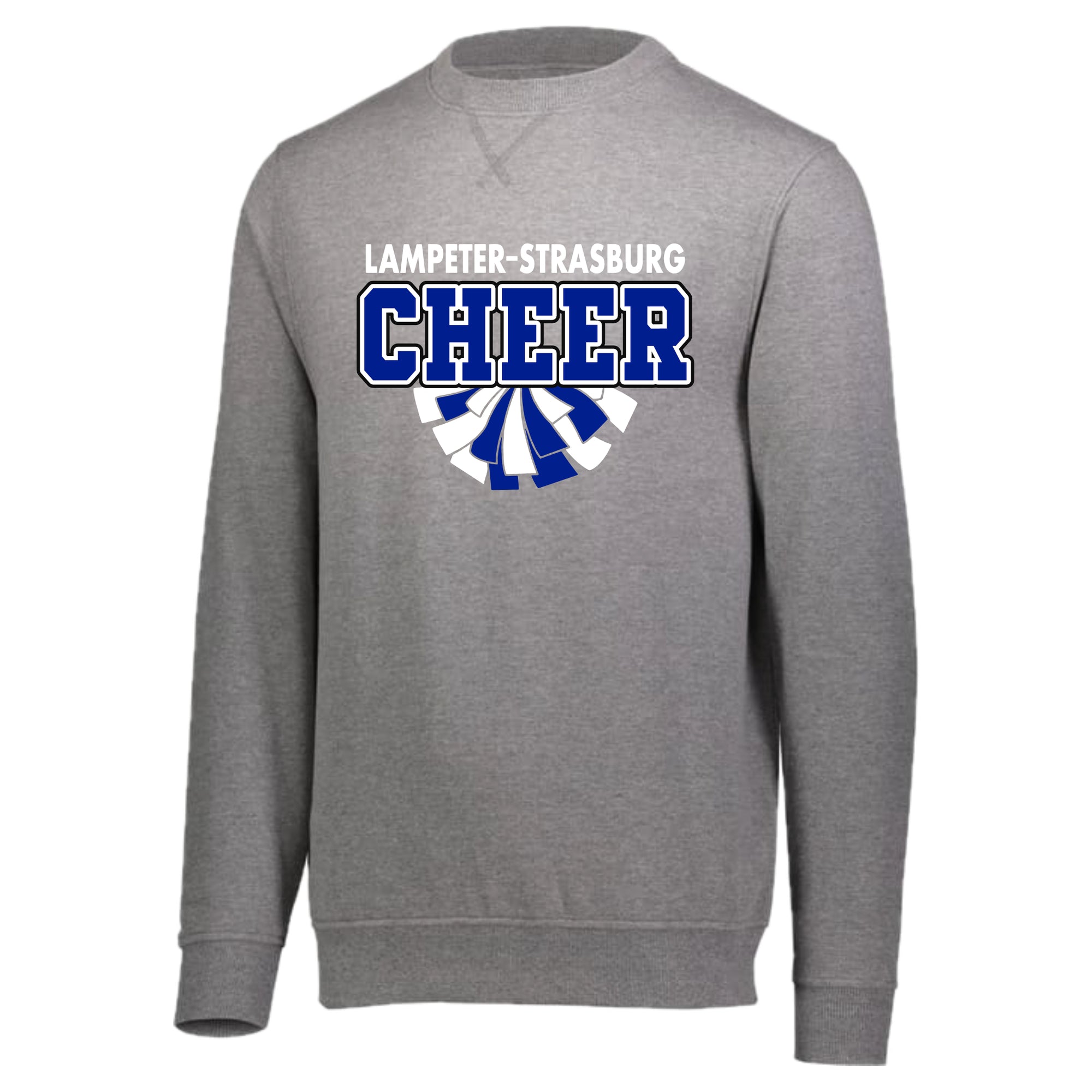 LSCH-21 Charcoal Heather Crewneck Sweatshirt