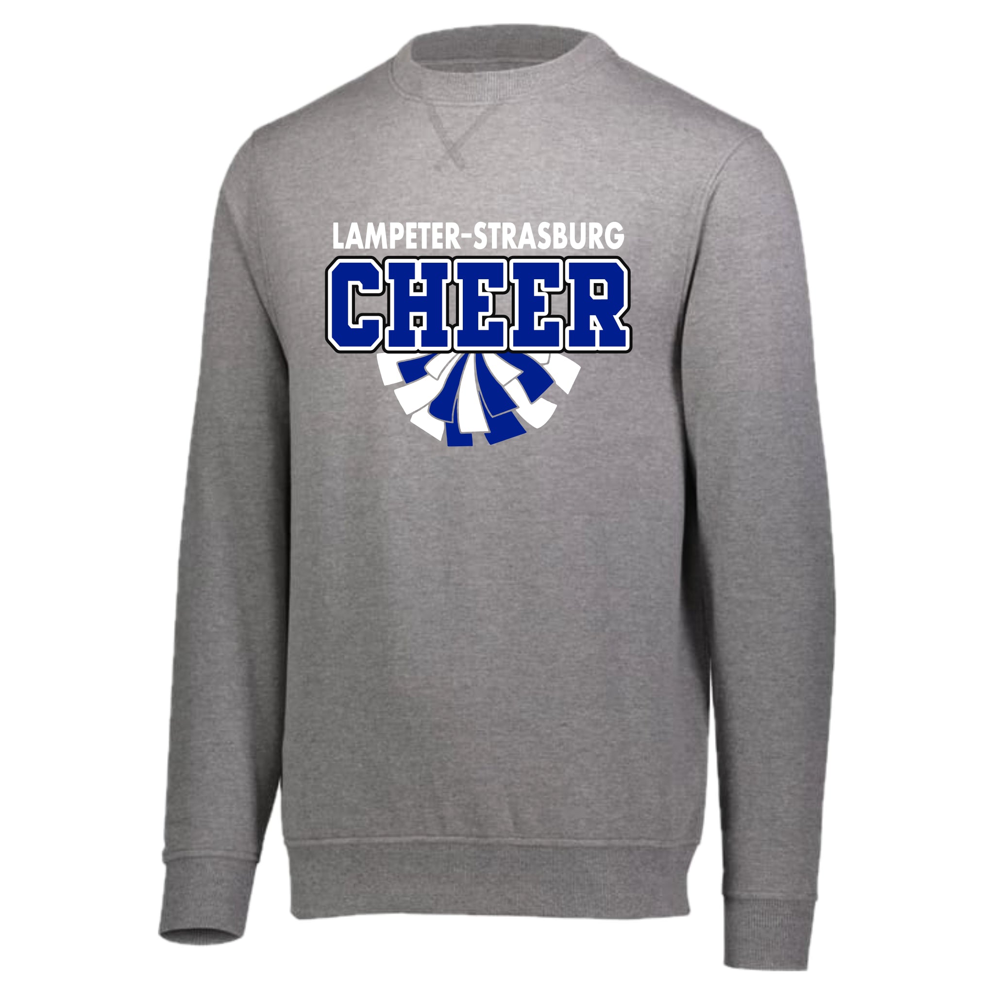 LSCH-21 Charcoal Heather Crewneck Sweatshirt