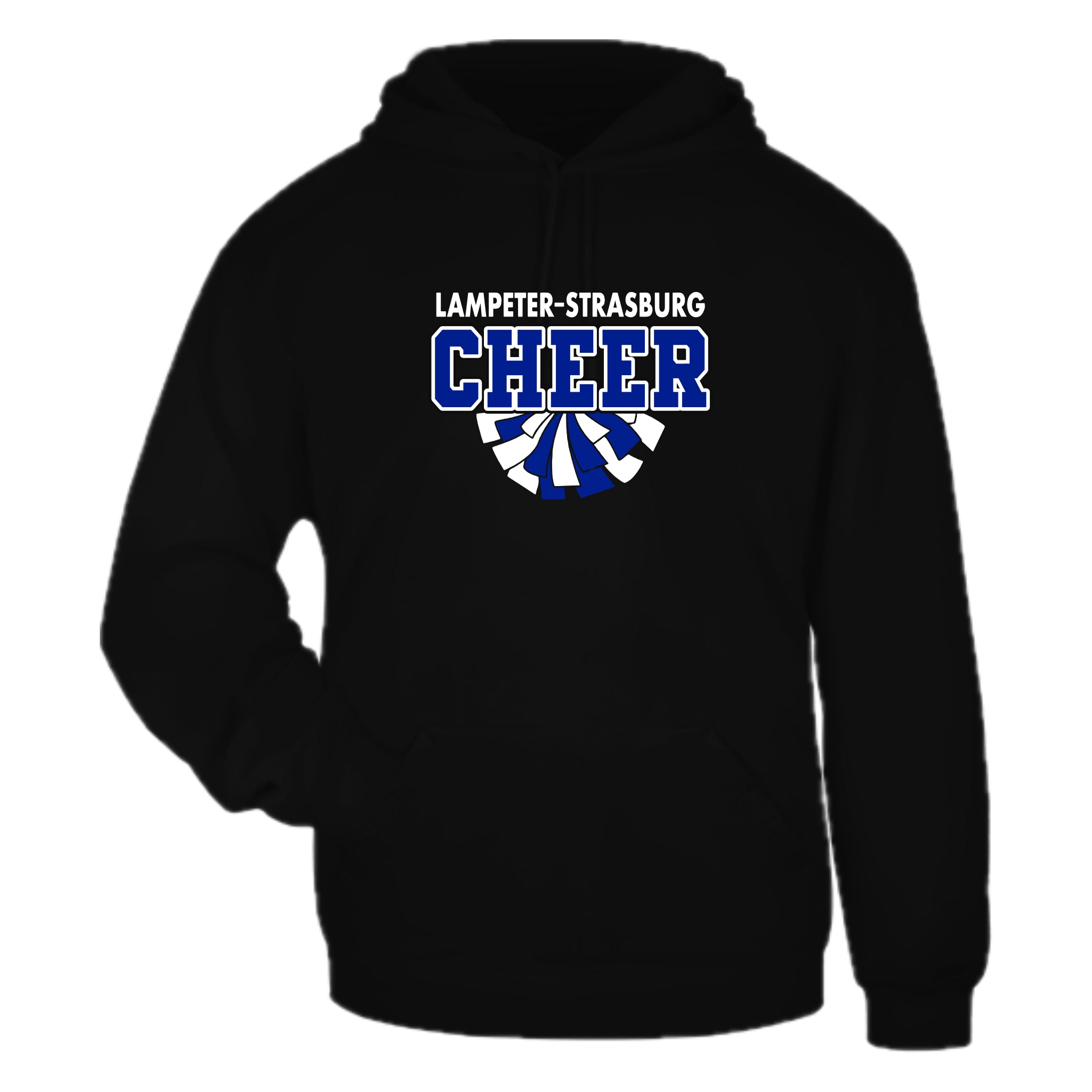 LSCH-14 Black Hooded Sweatshirt