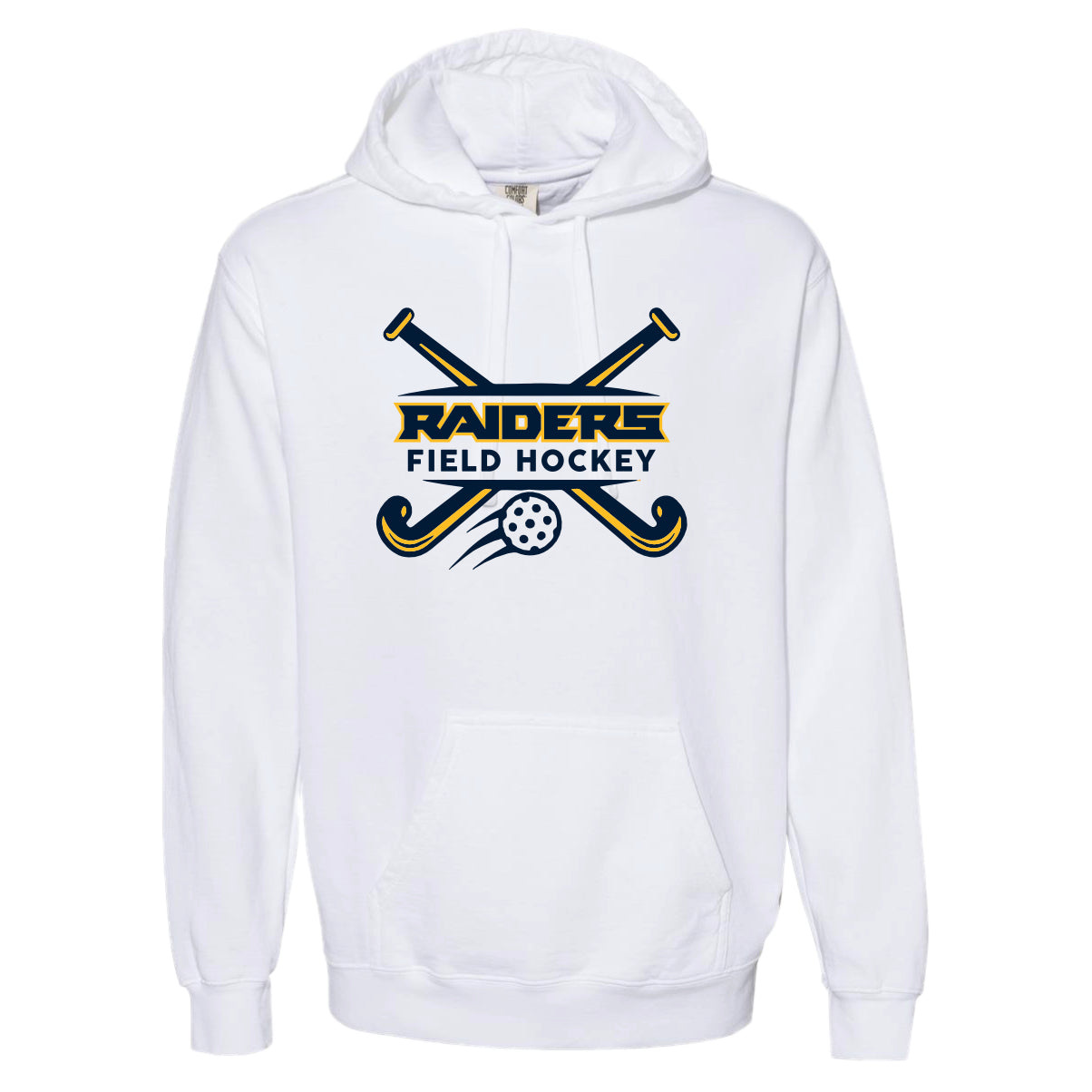 EFH03-21 Comfort Colors White Hoody