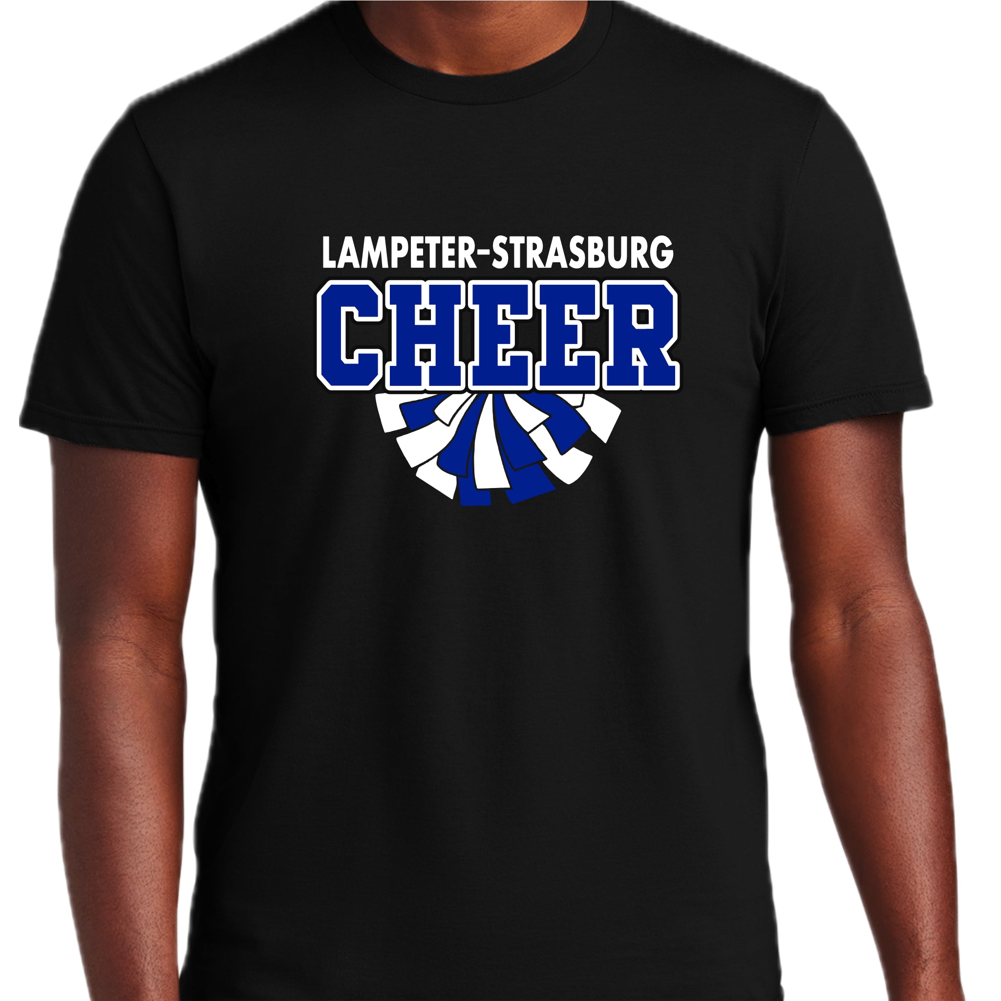 LSCH-03 Black Short Sleeve Soft Tee