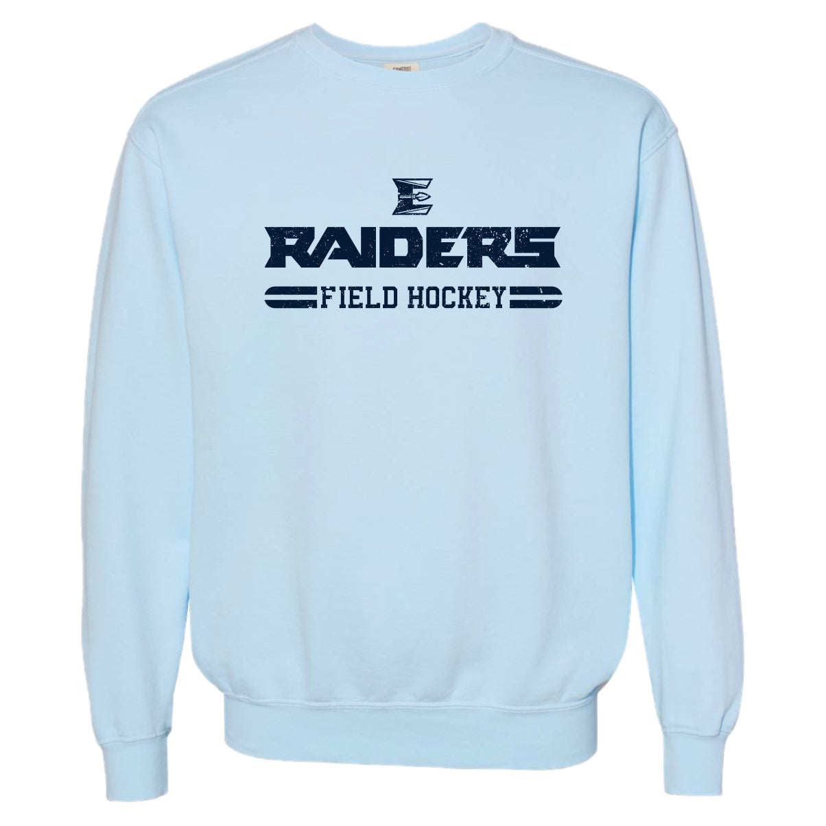 EFH03-12 Comfort Colors Chambray Crewneck Sweatshirt