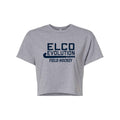 ELEV-07 Women's Heather Grey Crop Tank