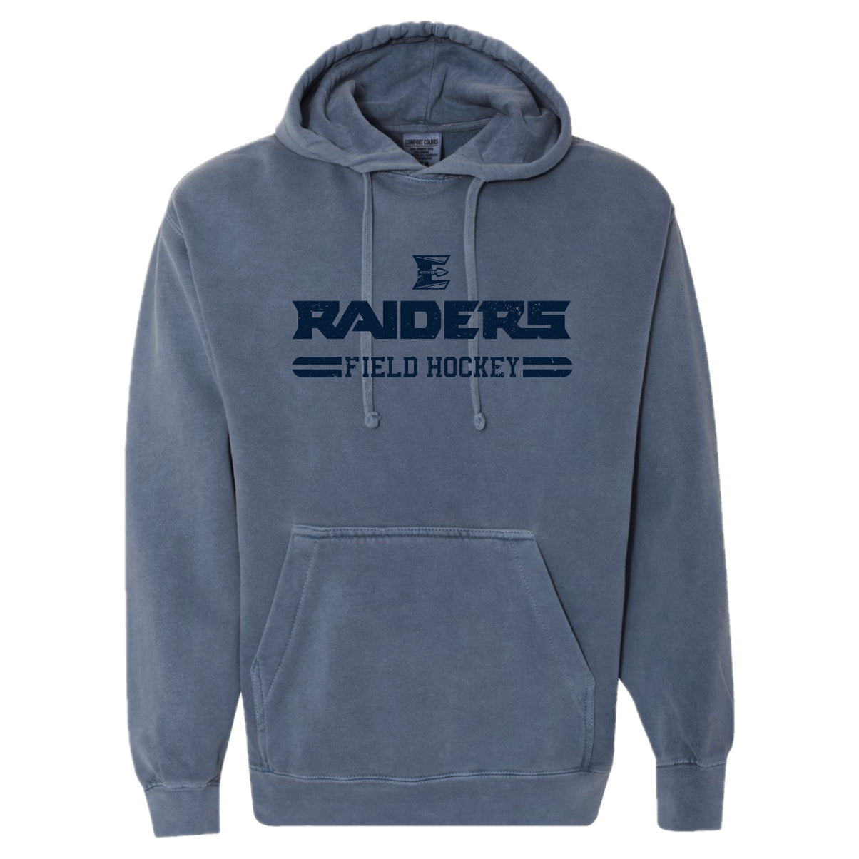 EFH03-18 Comfort Colors Blue Jean Hoody