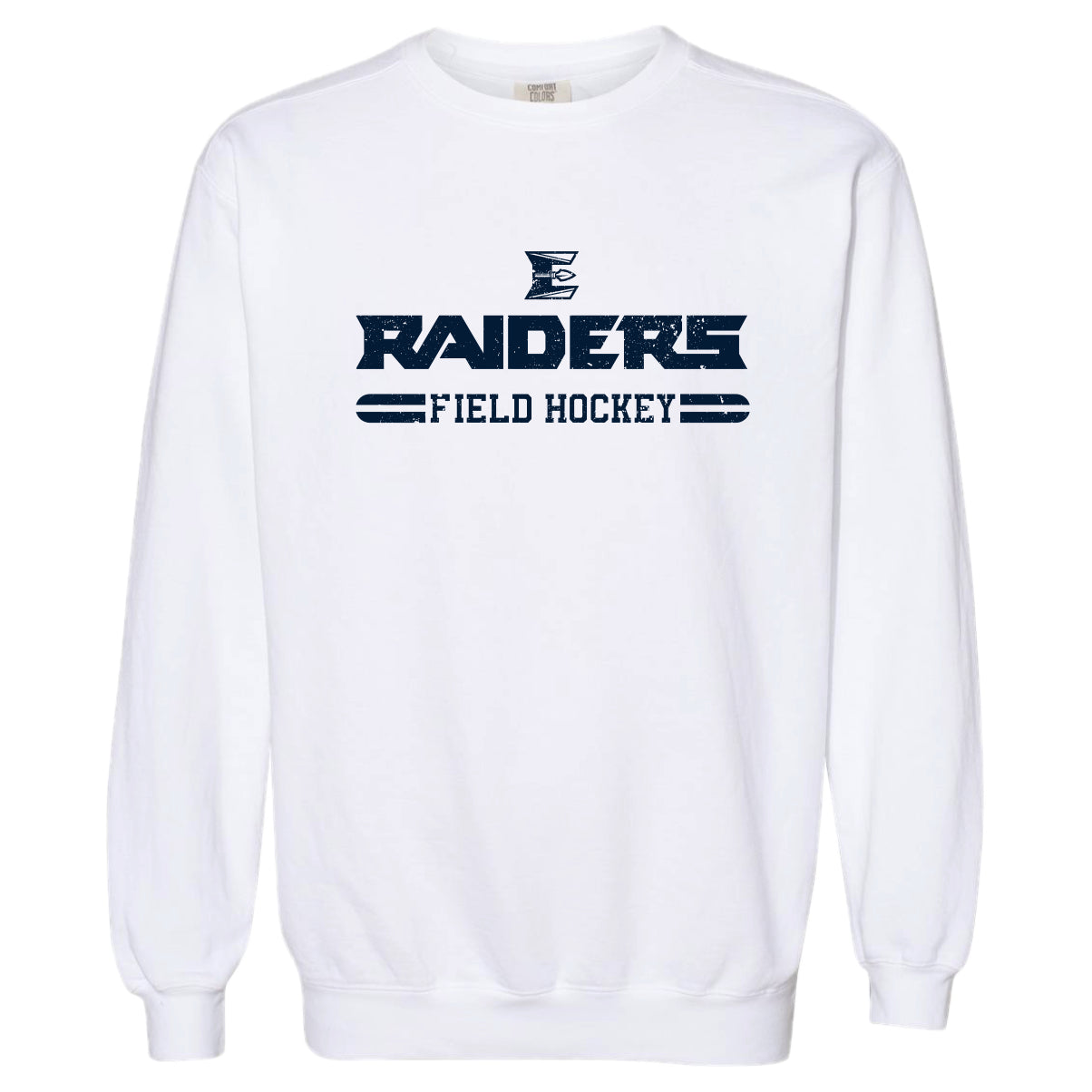 EFH03-16 Comfort Colors White Crewneck Sweatshirt