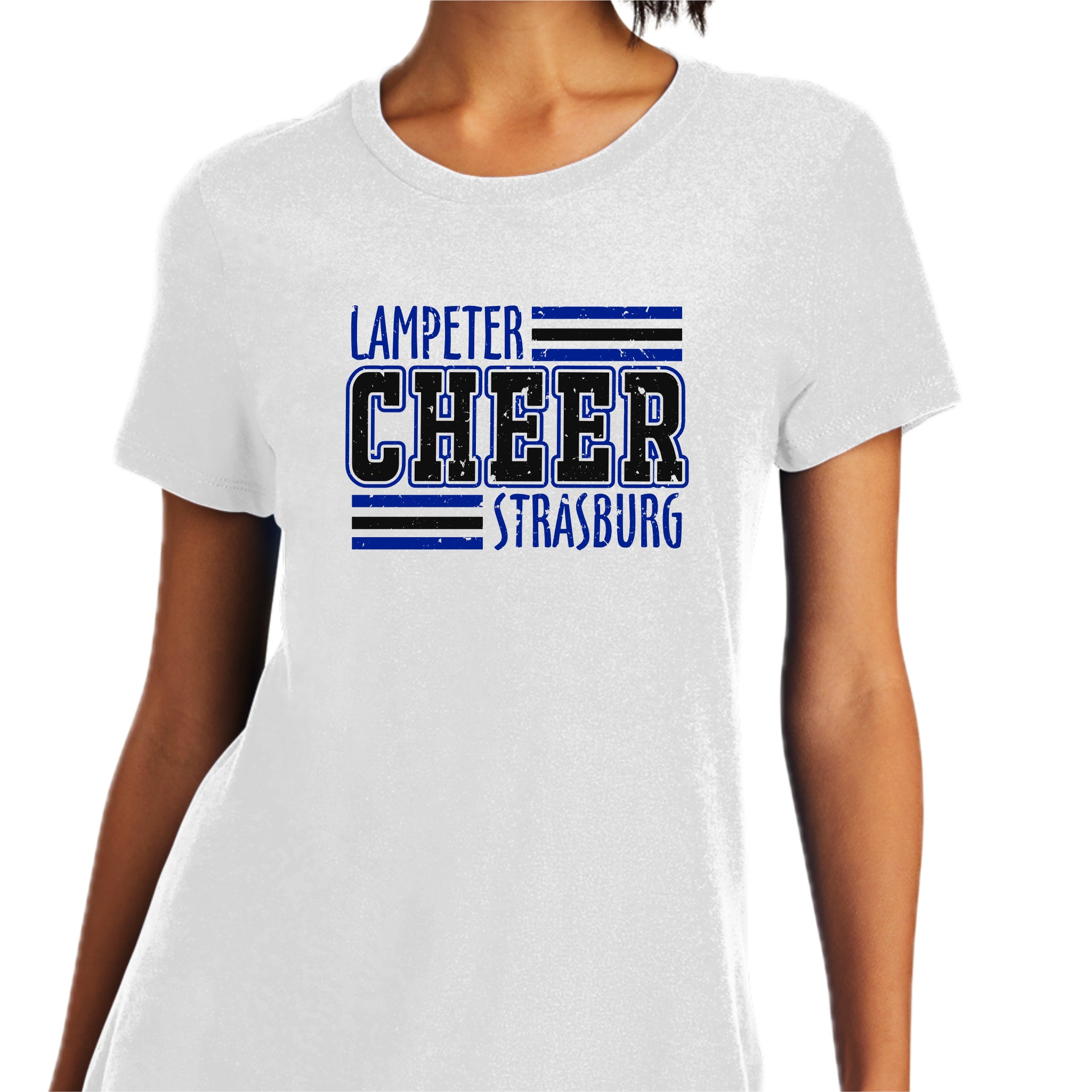 LSCH-06-2 Women's White Short Sleeve Soft Tee