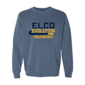 ELEV-10 Comfort Color Blue Jean Crewneck Sweatshirt