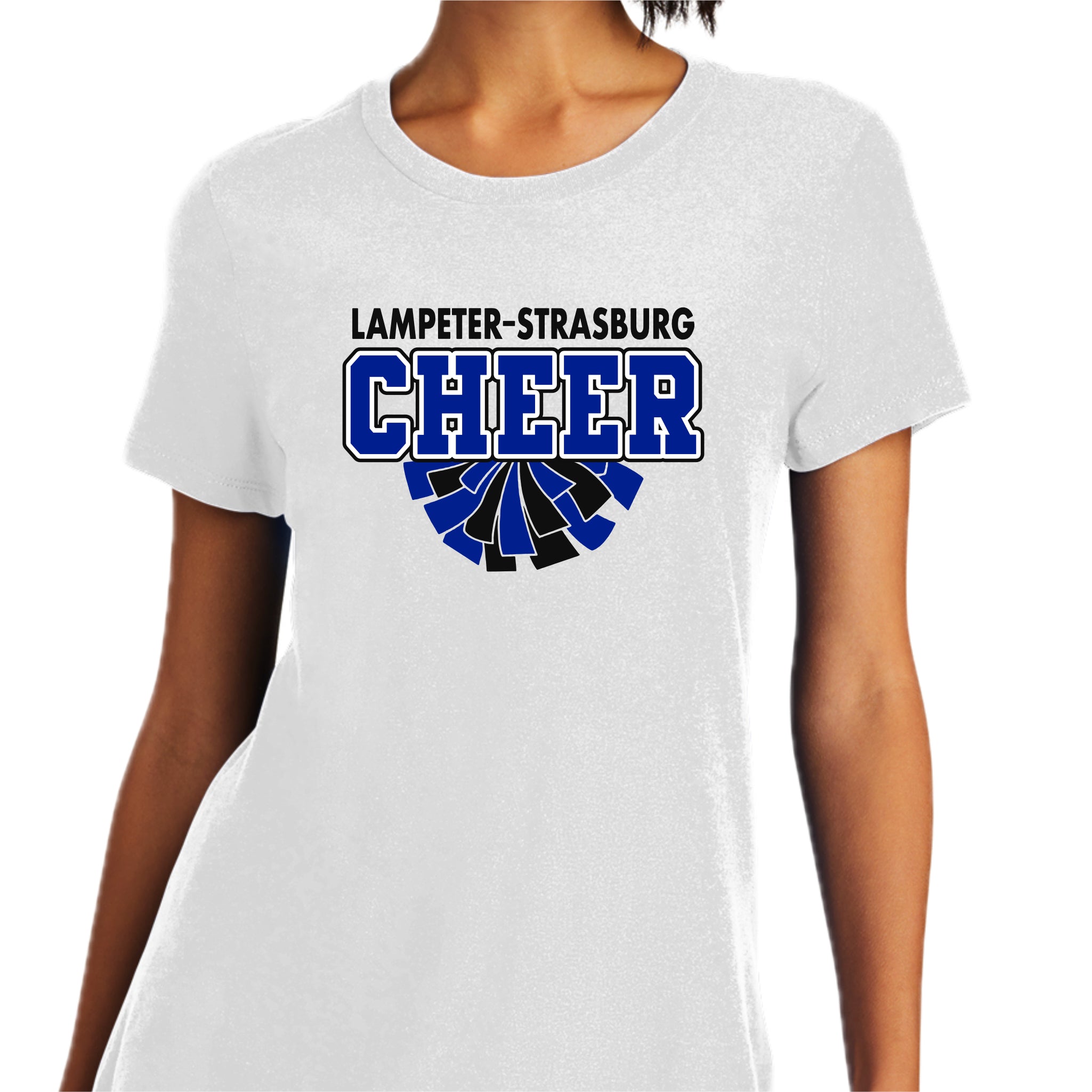 LSCH-06 Women's White Short Sleeve Soft Tee