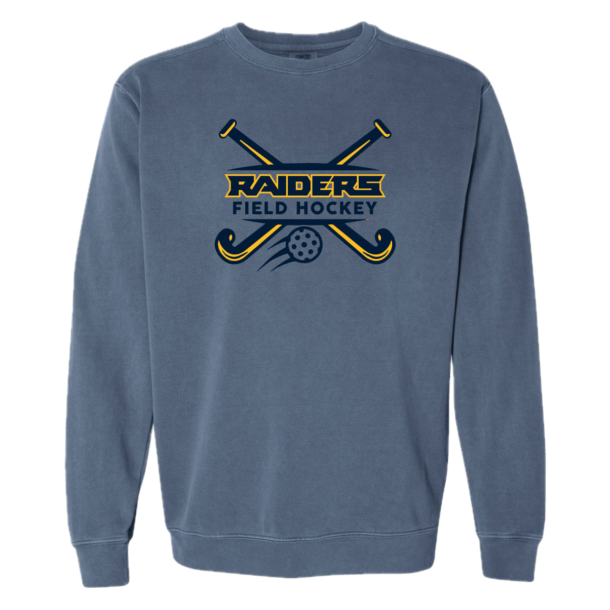EFH03-09 Comfort Colors Blue Jean Crewneck Sweatshirt