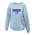 LSCH-17 Women's Blue Curve Bottom Crewneck