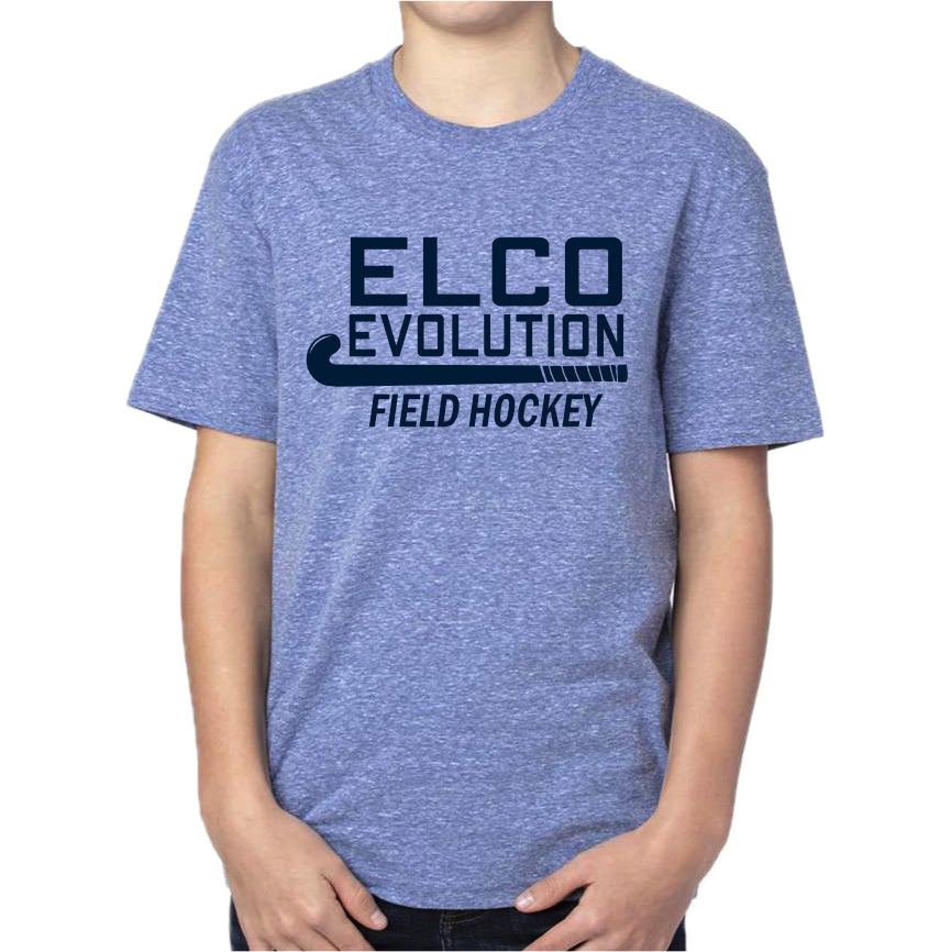 ELEV-03 Navy Triblend Short Sleeve